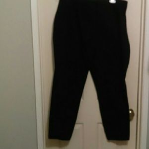LIZZ & Me Black Elastic Waist Pants